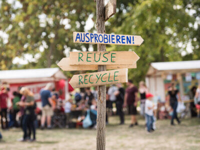 Wegweiser für Recyclen und Reuse