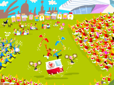 Fanfarenzug Potsdam - Saisonauftakt Plakat