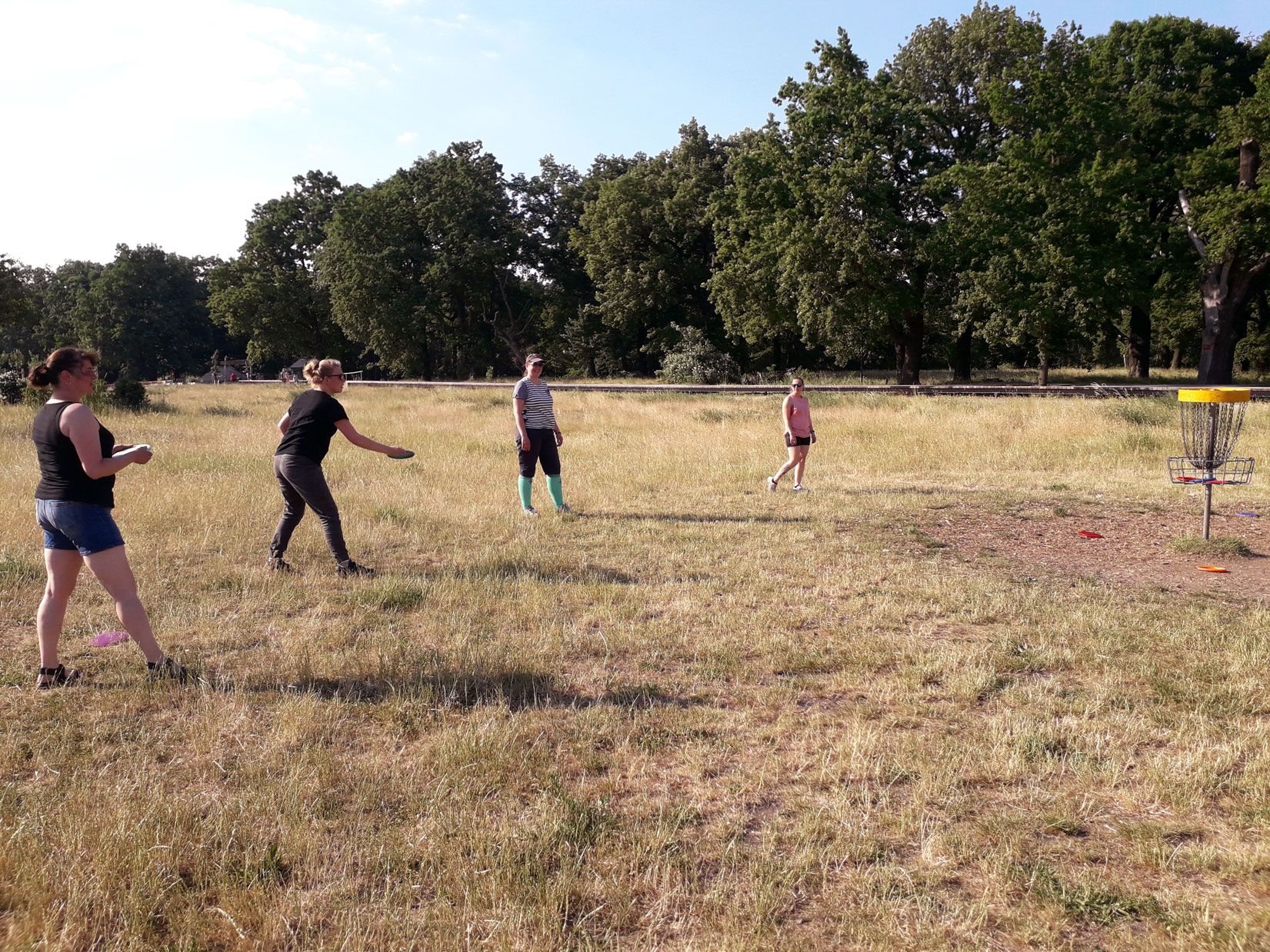 Disc-Golfen-Frauen