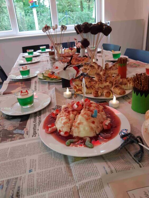 Halloween-Buffet