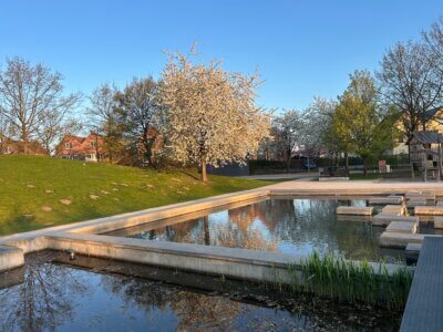 Wasserspielplatz im Volkspark Potsdam