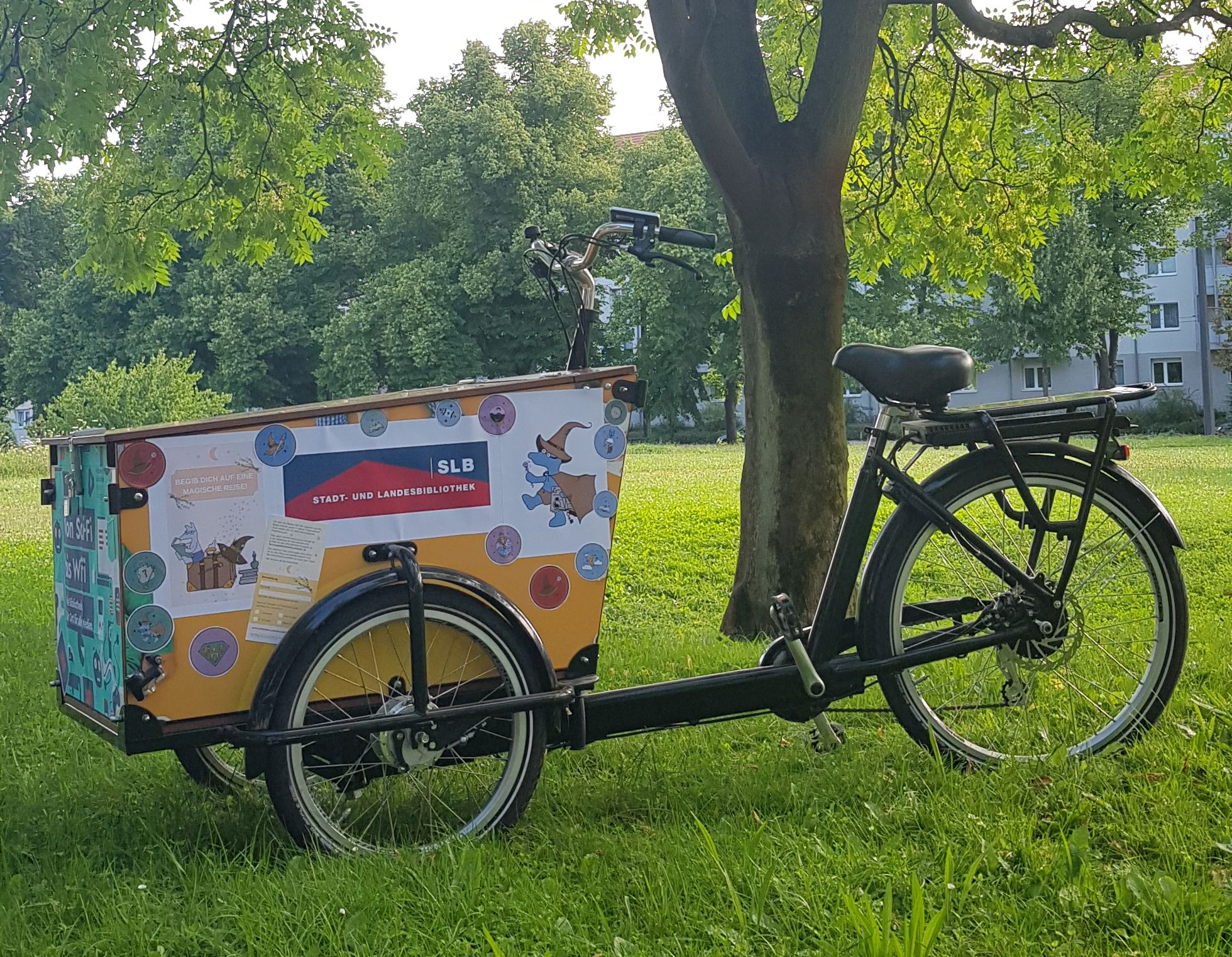 Lastenrad Stadt- und Landesbibliothek Potsdam
