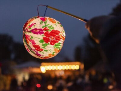 Lampion bei Laternenumzug
