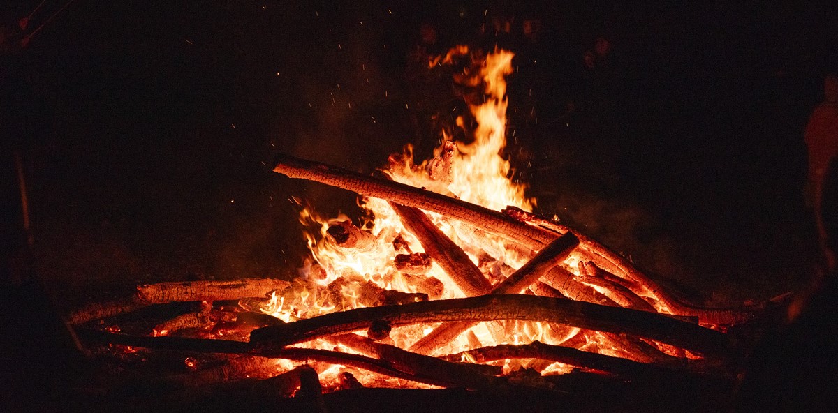 Brennendes Feuer