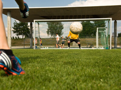 Fußball im Volkspark Potsdam