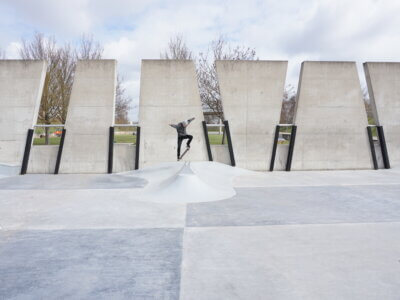 Eröffnung neue Skateanlage Volkspark Potsdam