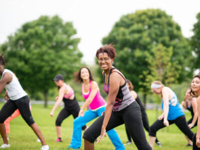 Zumba Kurs im Freien